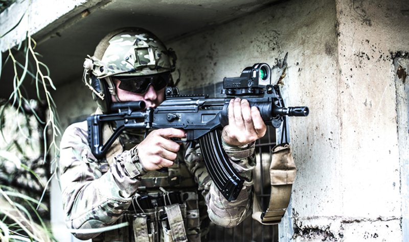Small arms plant opens in India