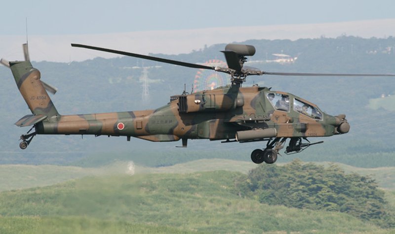 Japan modernises lasers on Apache tribe