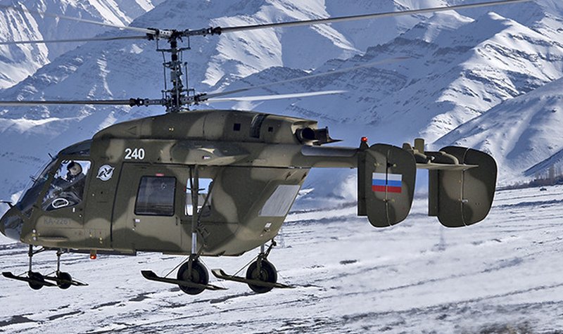 Ka-226T in hot weather testing