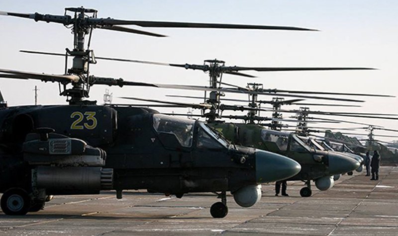 Russia’s WMD receives eight Ka-52s