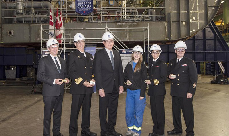 Keel laid for RCN’s second AOPS