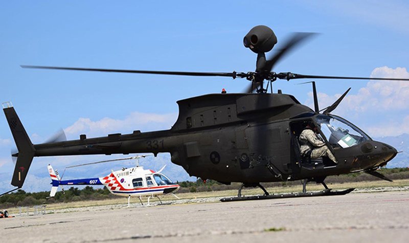 Quad A 2017: Croatia performs first Kiowa Warrior flights
