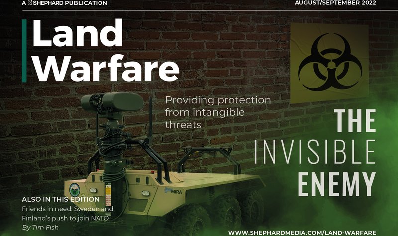 Land Warfare magazine: EW for dismounts; Robotic counter-CBRN systems; and more