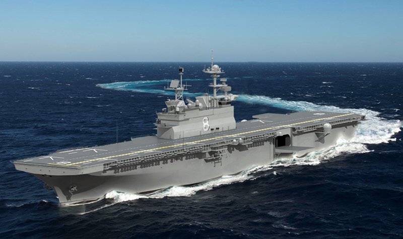 Huntington Ingalls signs LHA 8 contract