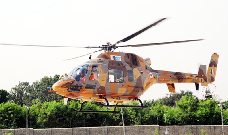 HAL’s second LUH prototype takes off