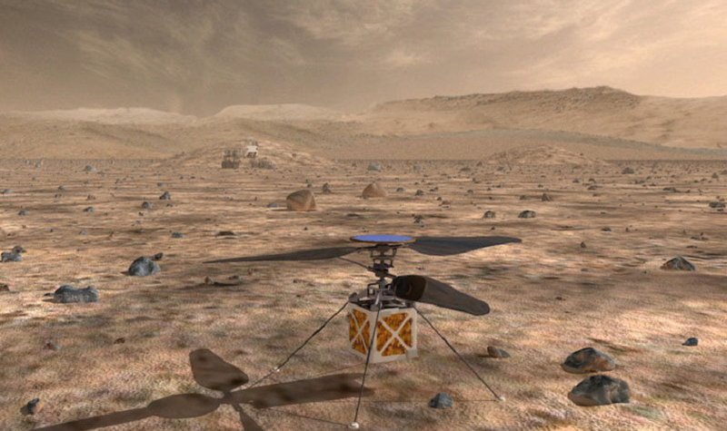 NASA plans to send mini-helicopter to Mars