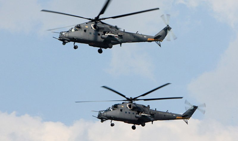 Russia’s WMD receives Mi-35 helicopters