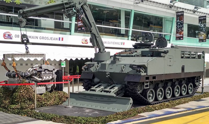Singapore shows off new ARV and Leopard sights