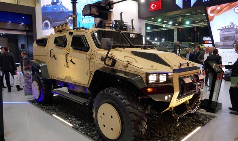 IDEF 2017: Nurol unveils modular 4x4