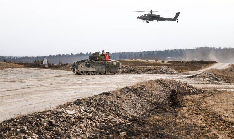 Army aviation deterring aggression in Eastern Europe (video)