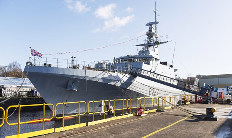 Royal Navy’s new OPV named