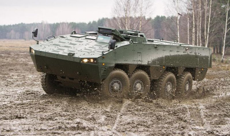 IDEX 2017: Patria unveils new AMV variant