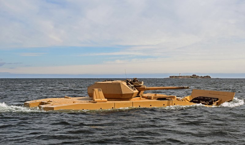Patria AMV28A completes first amphib tests