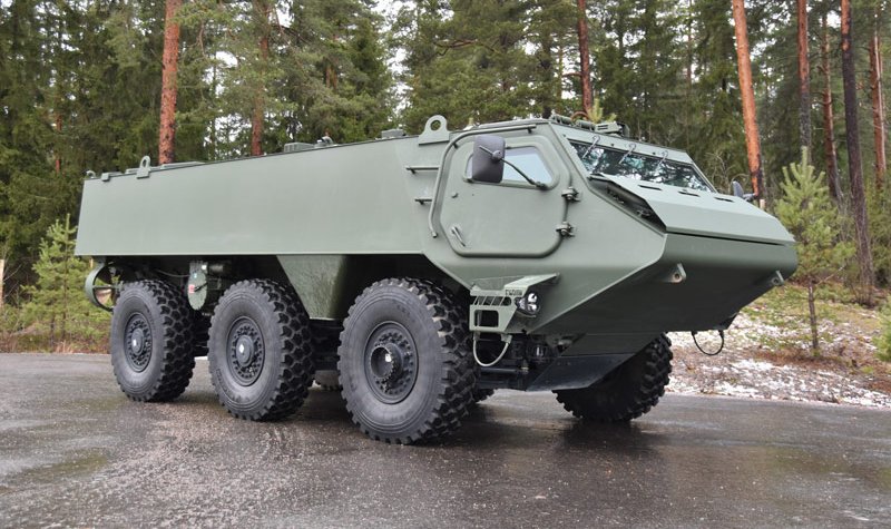 Latvia receives first Patria 6x6 vehicles under joint programme with Finland