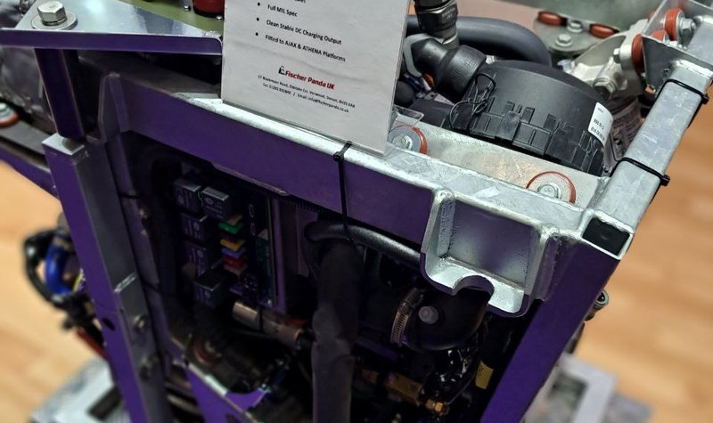 Fischer Panda UK unveils APU produced for Ajax vehicles