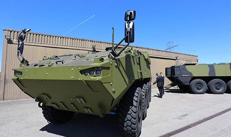 GDELS delivers first Piranha to Denmark