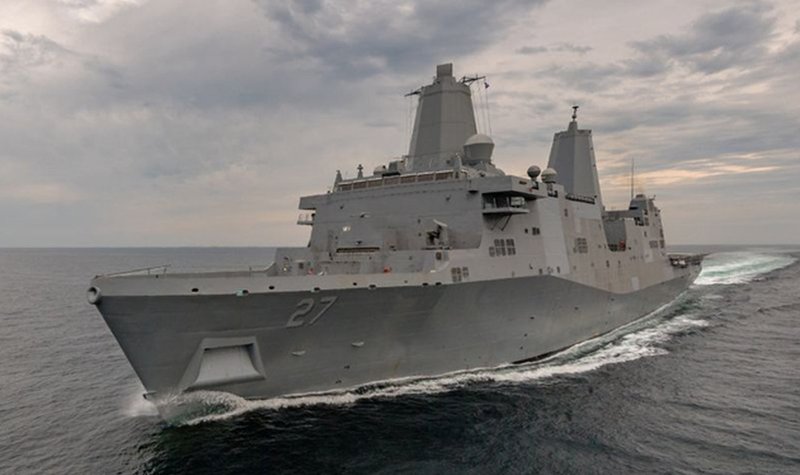 US Navy receives USS Portland