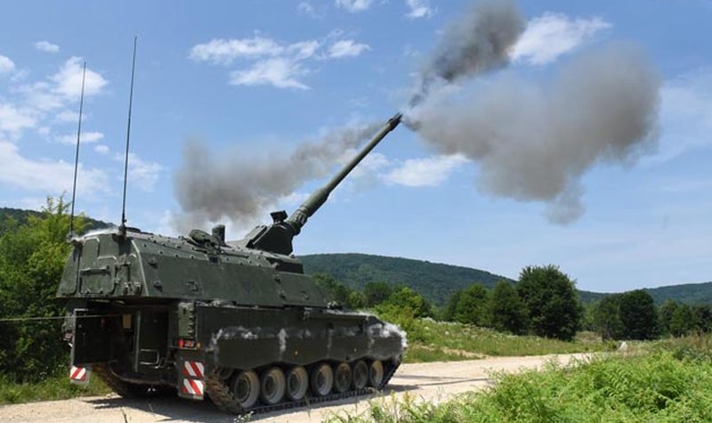 Croatia completes PzH 2000 test firing