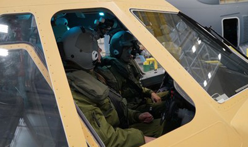 RCAF examines C295W cockpit