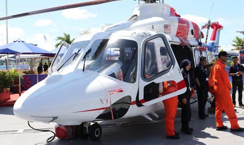 LIMA 2017: AW139 enforces law in Malaysia