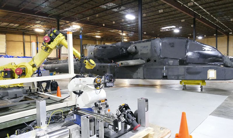US demos robotic aviation refuelling system
