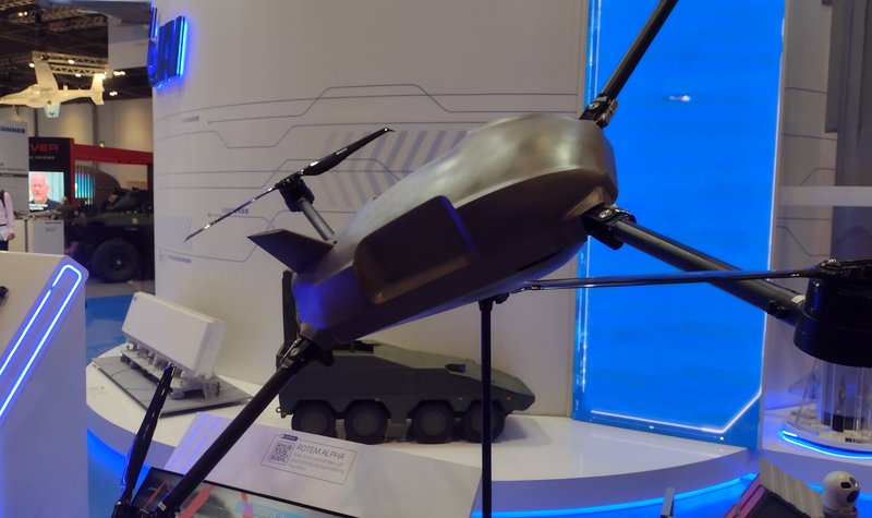 DSEI 2023: IAI launches new loitering munition with VTOL and changeable warhead