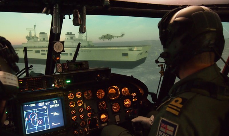 Upgraded Royal Navy Lynx simulator enters service