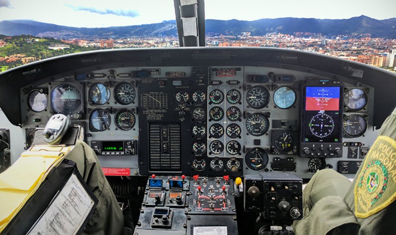 Bell 212 flies with RoadRunner AFI