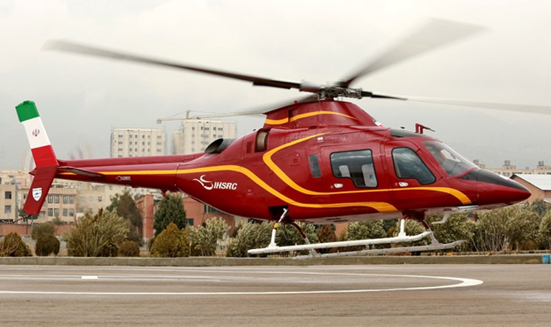 Iranian-built helicopter prototype unveiled