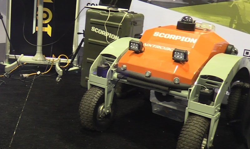 AUVSI 2018: NXT Robotics security sting