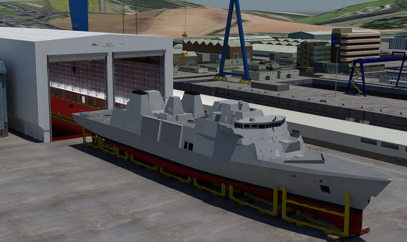 UK government figures urge shipbuilding sector to boost productivity