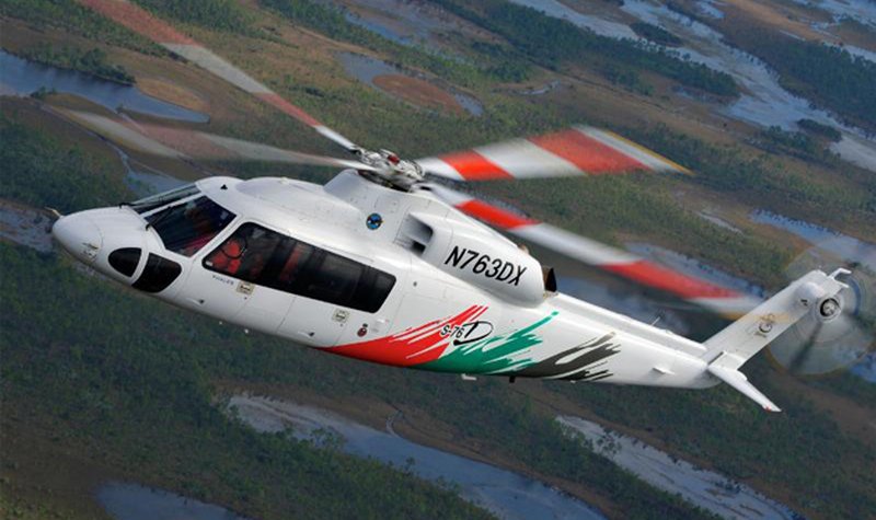 Sikorsky S-76D helicopter flight simulator launched