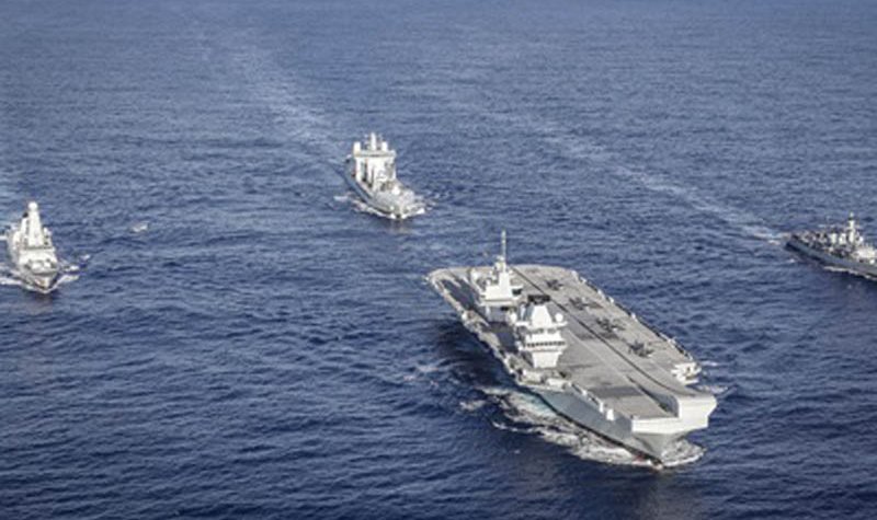 Carrier Strike Group forms for the first time