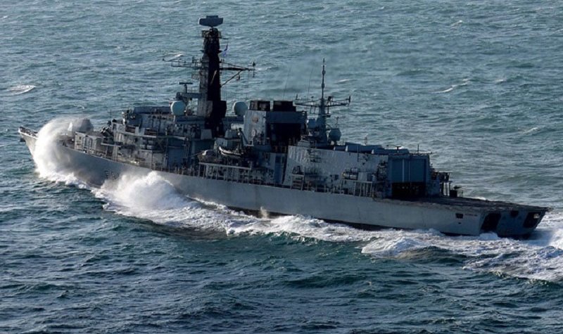 British warship to sail through South China Sea
