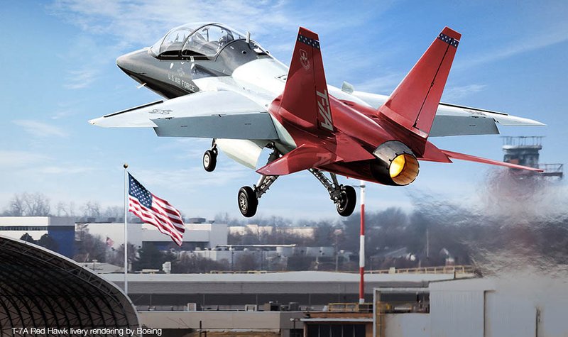 Production of Red Hawk is on track after first aircraft rollout, says Boeing