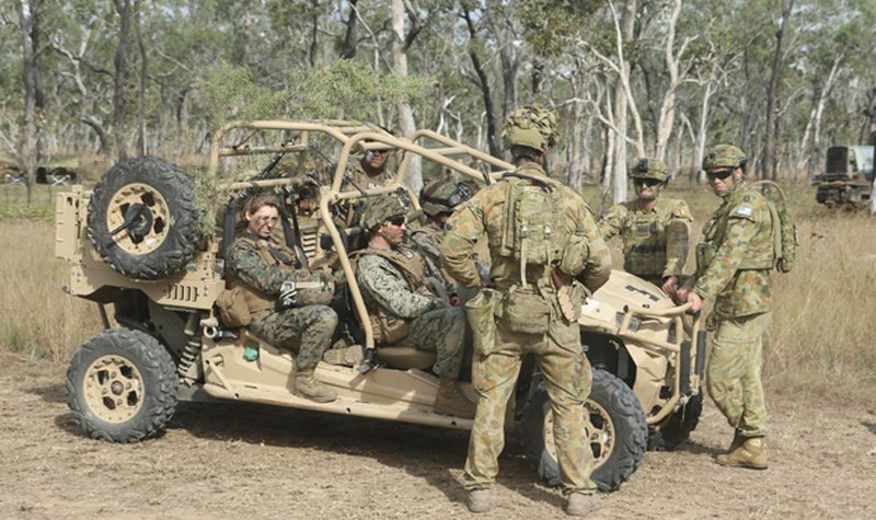 USMC trials tech in Talisman Saber