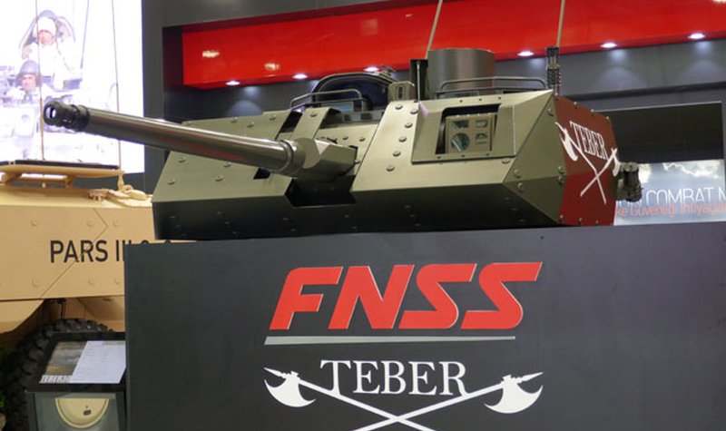 IDEF 2017: FNSS advances turret tech with Teber 