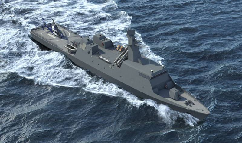 Israel Shipyards details Greek corvette offering