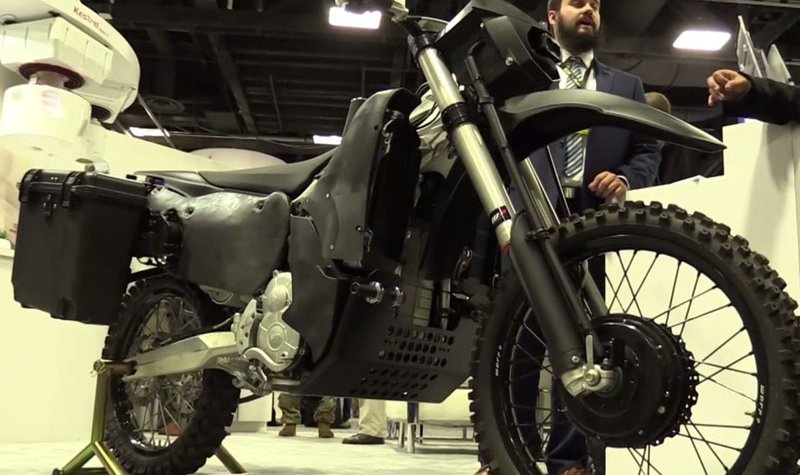 AUSA 2017: Silenthawk motorbike makes moves (video)