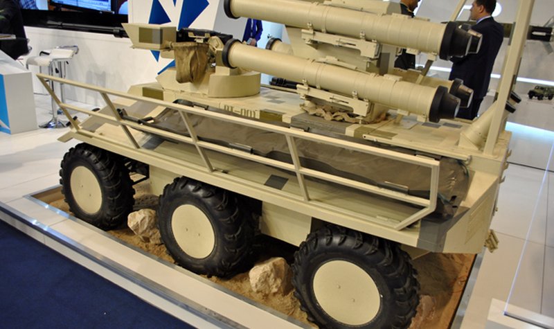 IDEX 2017: Ukraine assesses armed ground robots