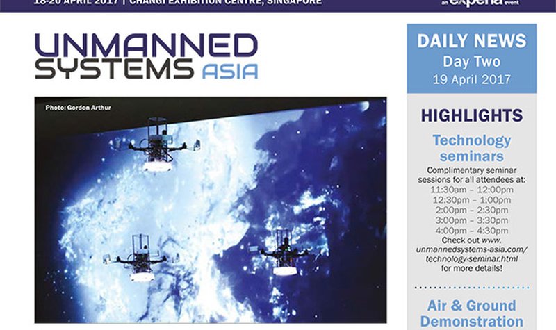 Unmanned Systems Asia 2017 Daily News - Day Two