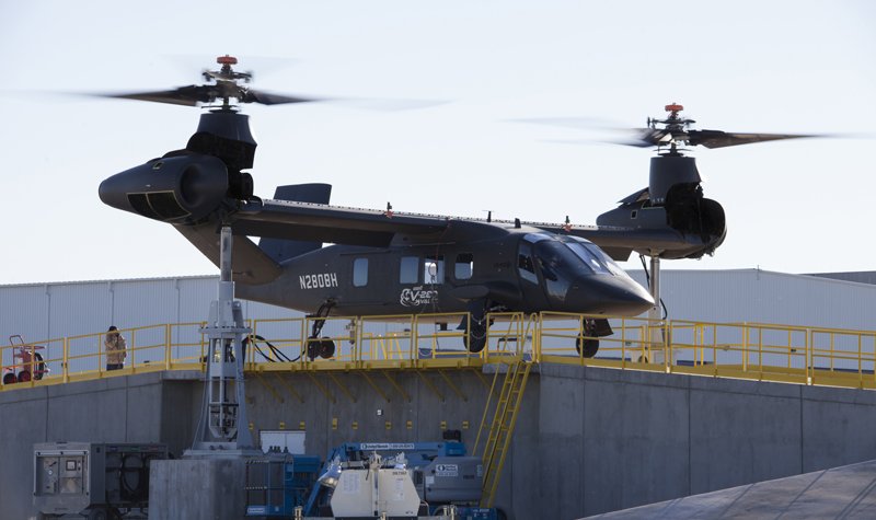 V-280 completes 75 degree conversion