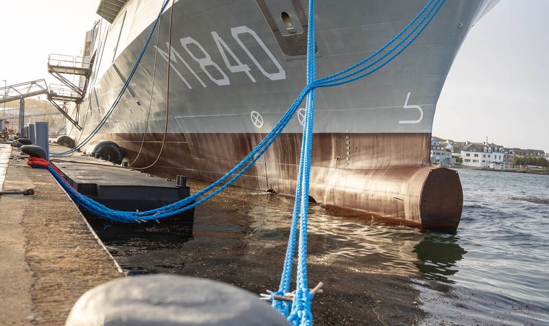 Dutch navy launches new rMCM vessel