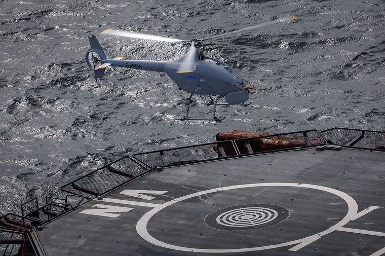 France's VSR700 maritime drone flies in operational configuration at sea - Vimarsana News