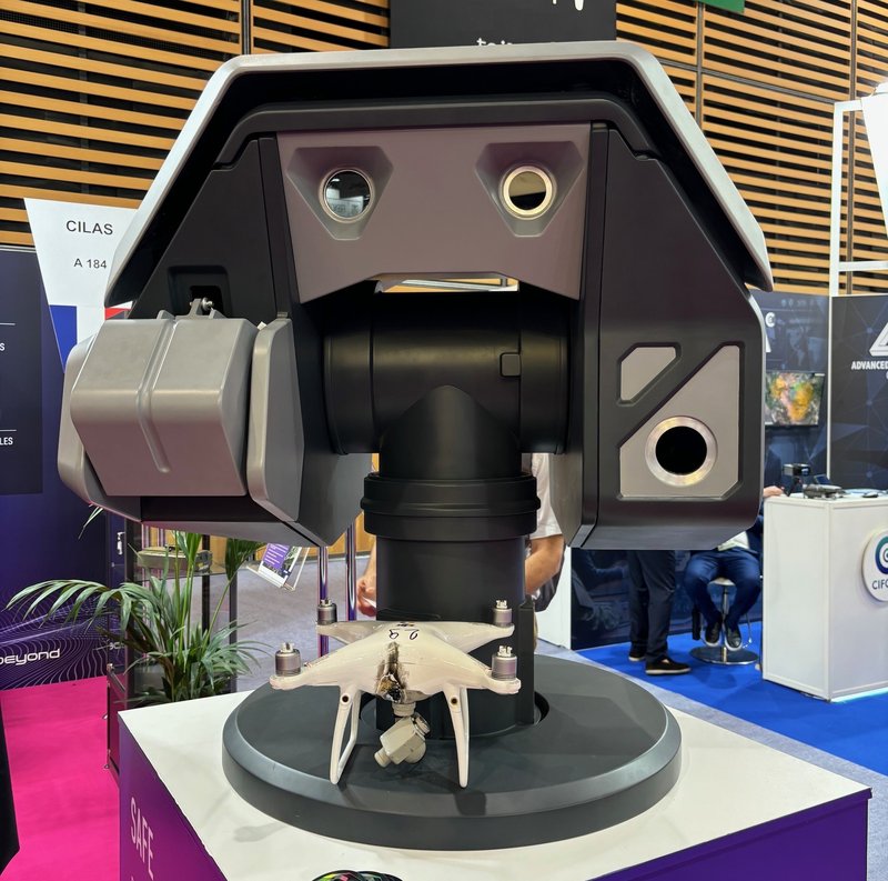 Cilas HELMA-P laser weapon