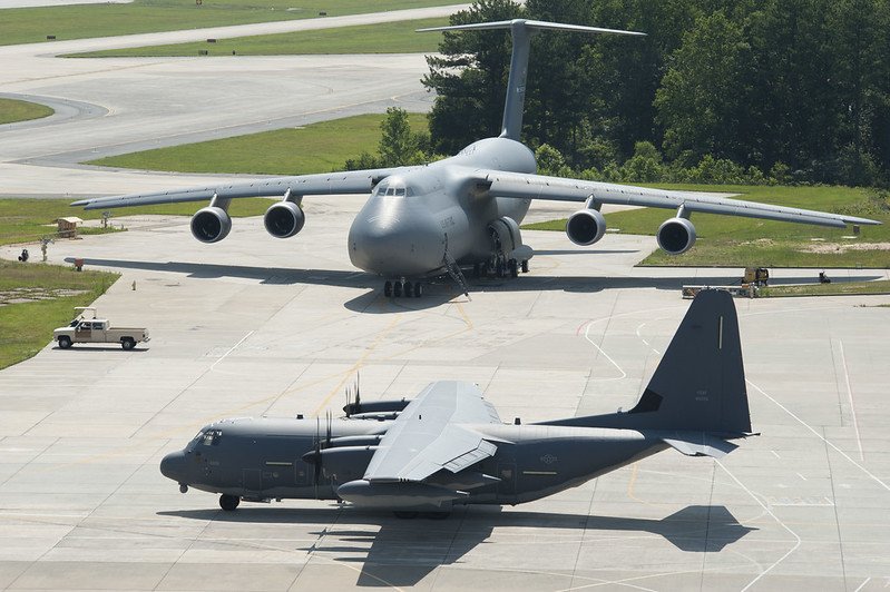 C-130J and the C-5 Super Galaxy