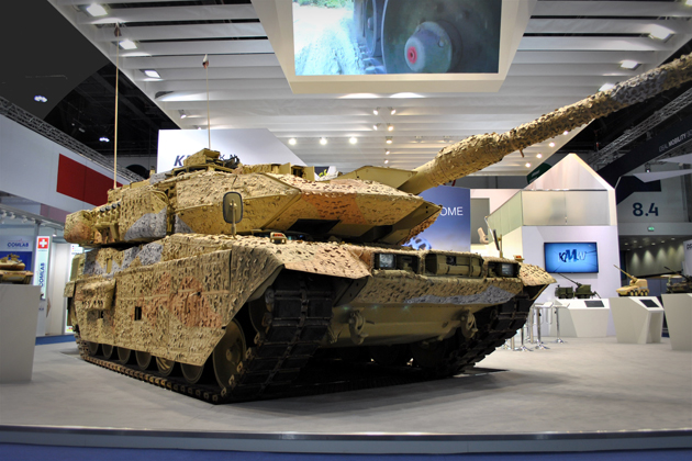 IDEX 2017: Claws out for Leopard sales